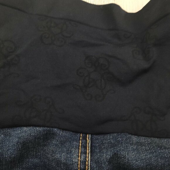 NWT Jessica Simpson Skinny Maternity Jeans Secret Fit Belly Blue Size XS - Picture 12 of 12